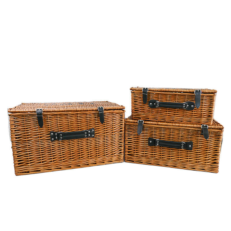 Women Storage Box made of braided natural material Bowlift