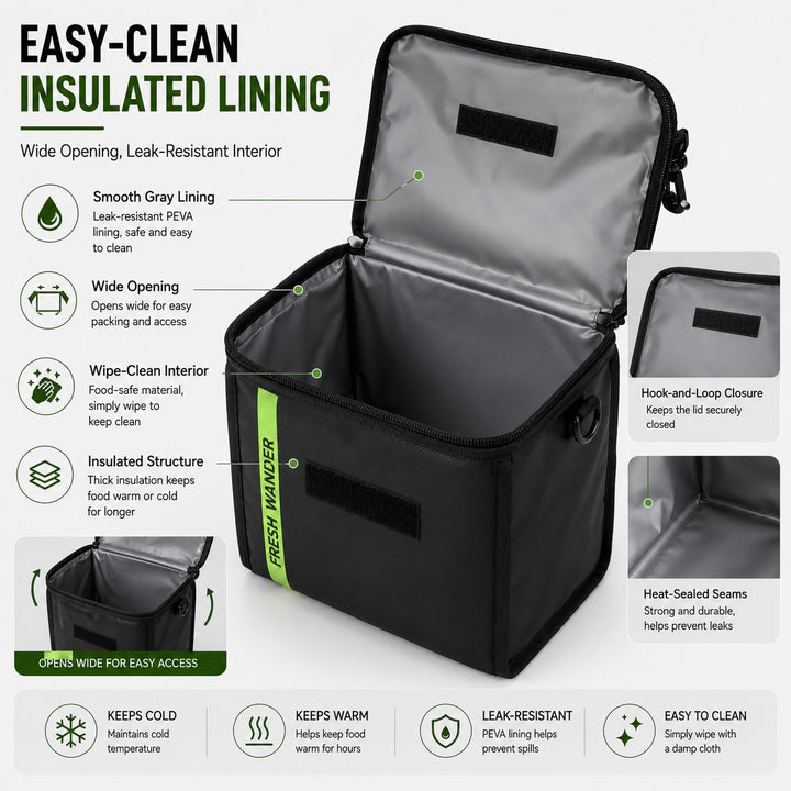 Versatile Insulated Lunch Tote Bowlift