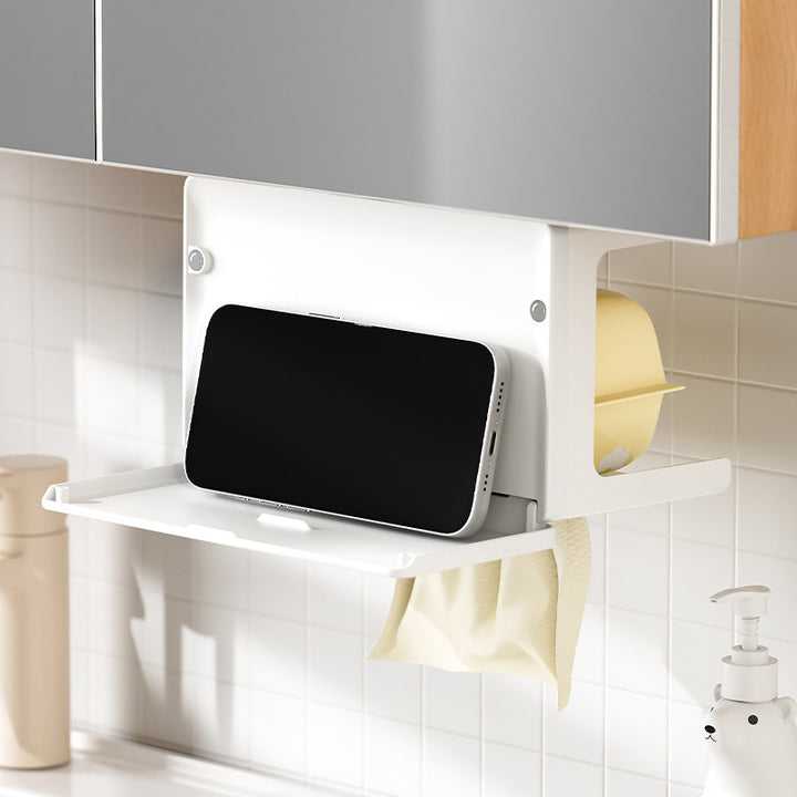 Wall-Mounted Kitchen Storage Organizer