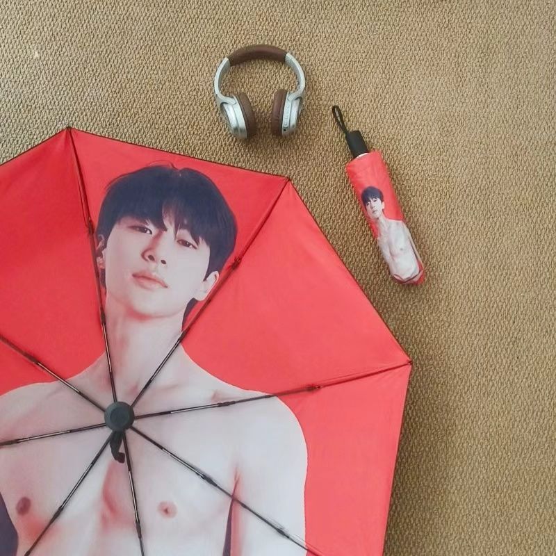 Women's foldable umbrella with unique design Bowlift