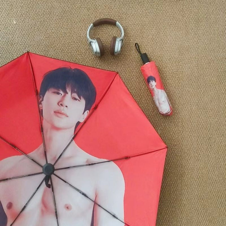 Women's foldable umbrella with unique design Bowlift