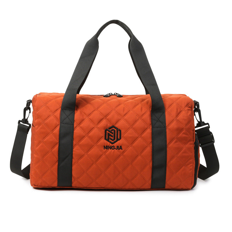 Stylish Quilted Sports Duffle Bag