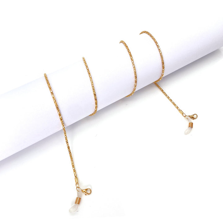 Chic Crystal-Accented Eyewear Chain Bowlift