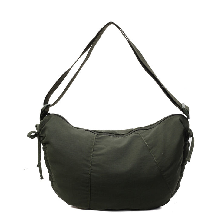 Casual Soft Fabric Hobo Bag Bowlift
