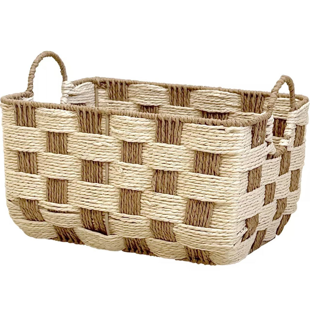 Handwoven storage basket Bowlift