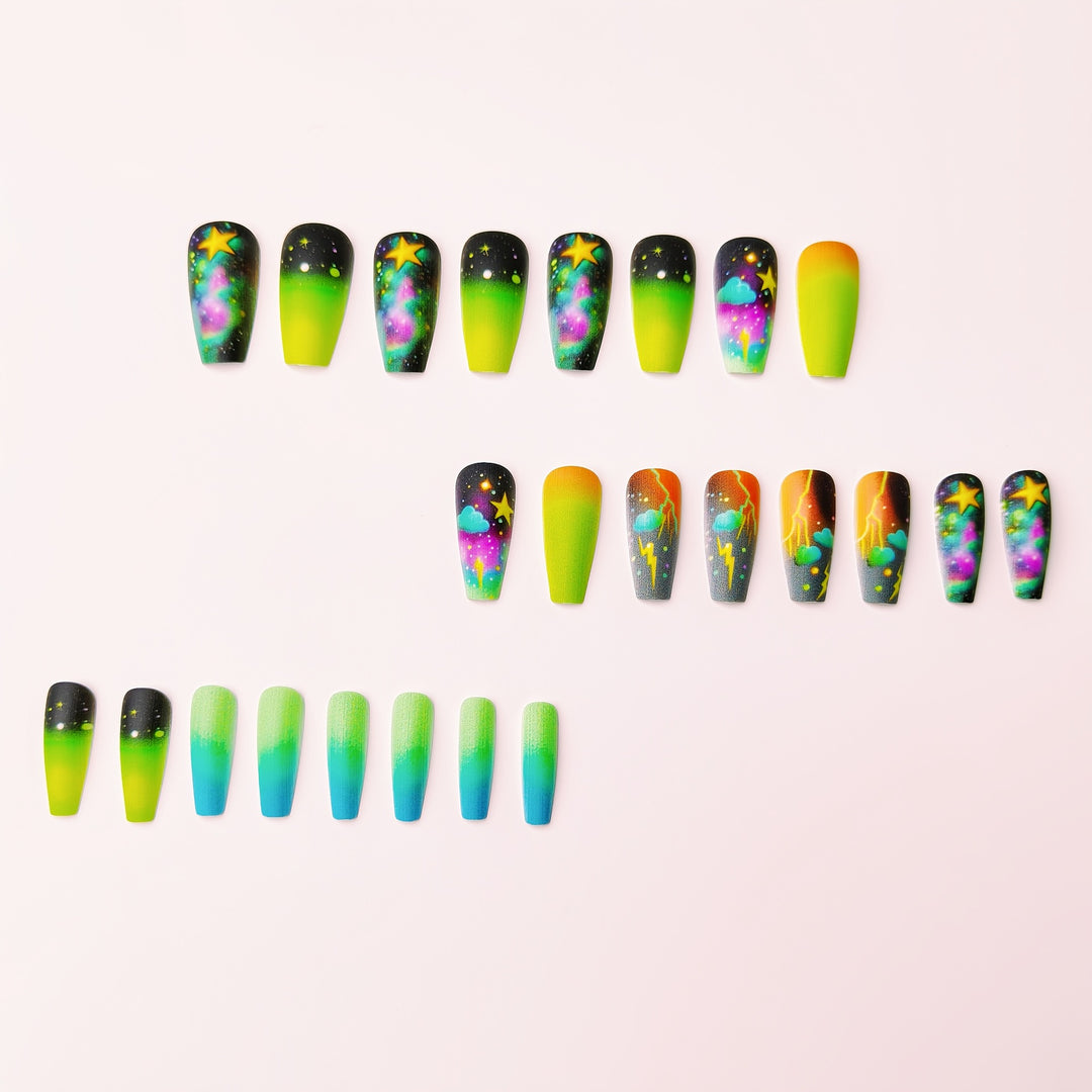 Cosmic Adventure Nail Art Bowlift