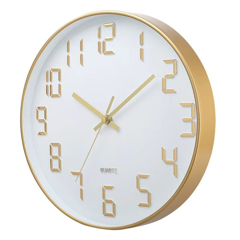 Wall clocks in minimalist style Bowlift