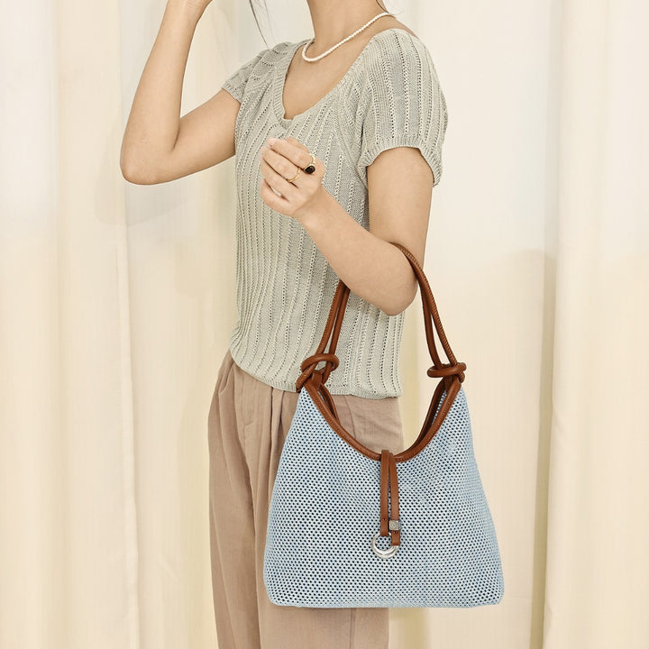 Bohemian Woven Hobo Bag