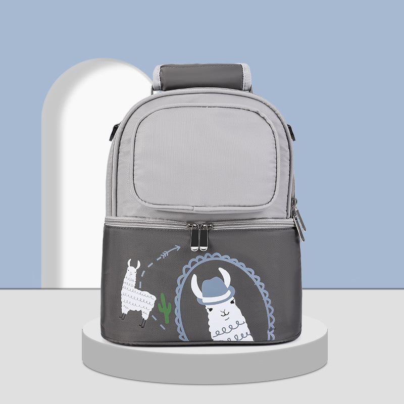 Fun Alpaca-Themed Insulated Backpack Bowlift
