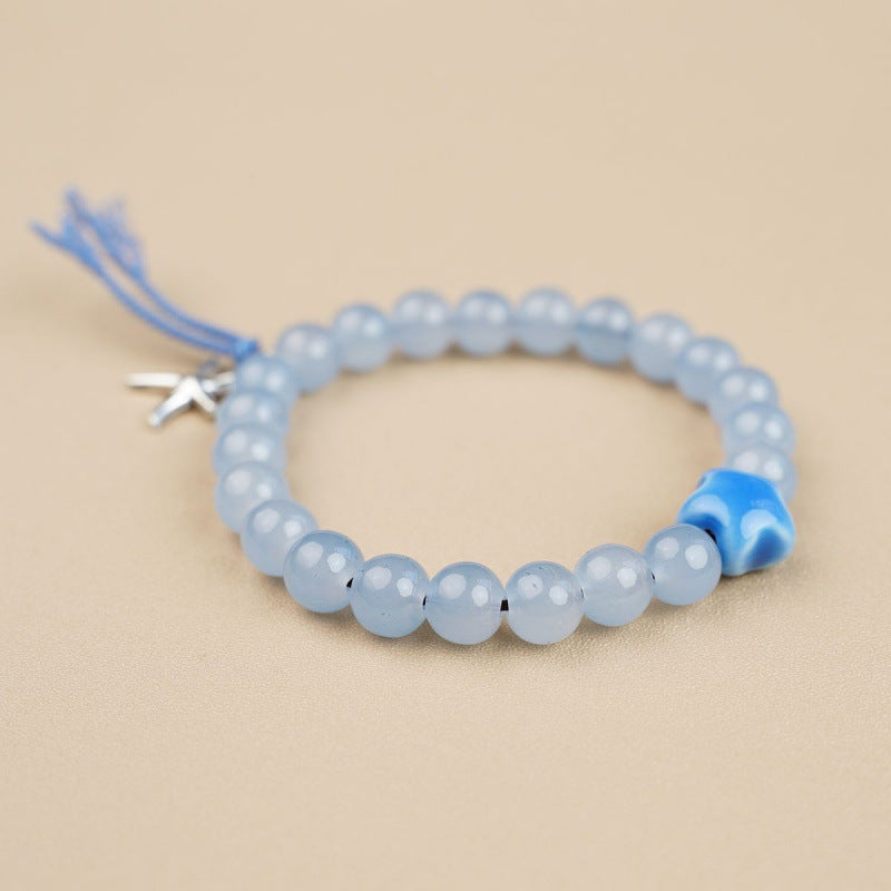 Heart-Shaped Beaded Bracelet Bowlift