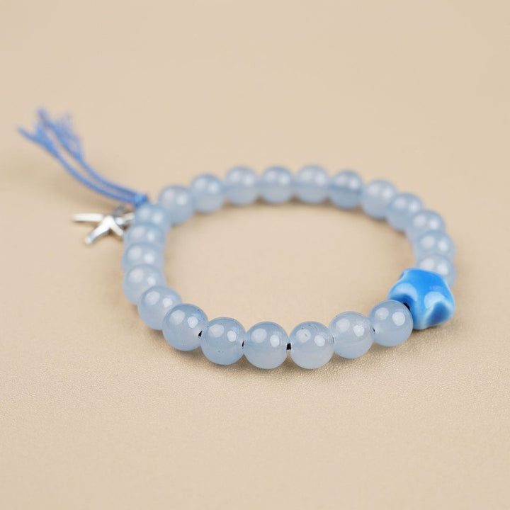 Heart-Shaped Beaded Bracelet Bowlift