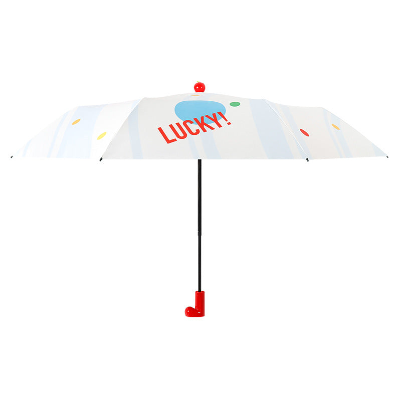 Women's Automatic Windproof Umbrella with Ergonomic Handle Bowlift