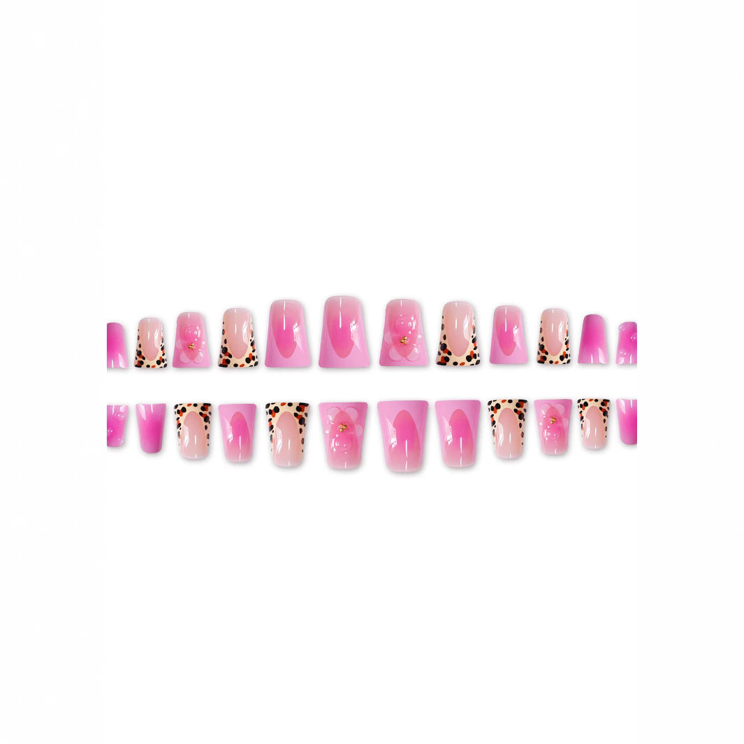 Artistic Floral Gel Press-On Nails Bowlift 1787368914