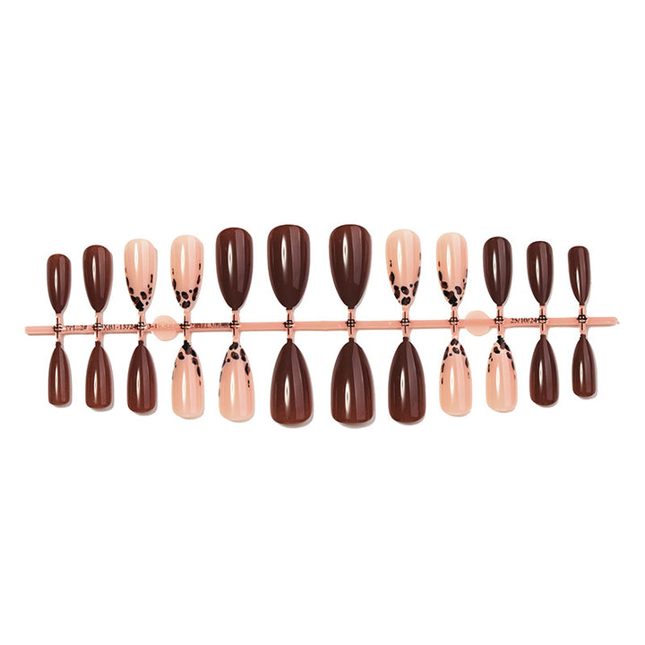 Premium Glossy Press-On Nail Tips Set Bowlift