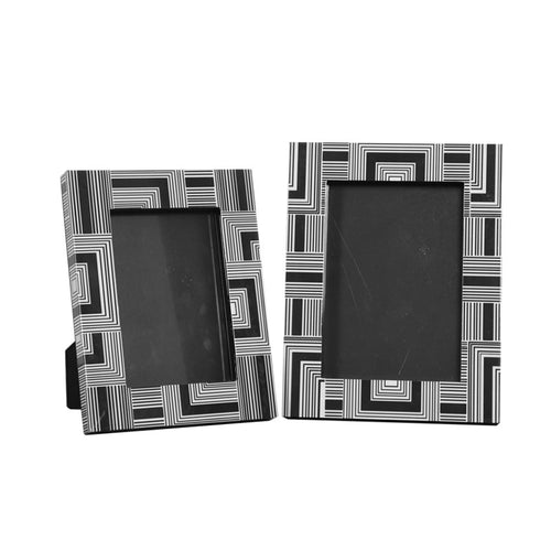 Geometric Decorative Photo Frame Set