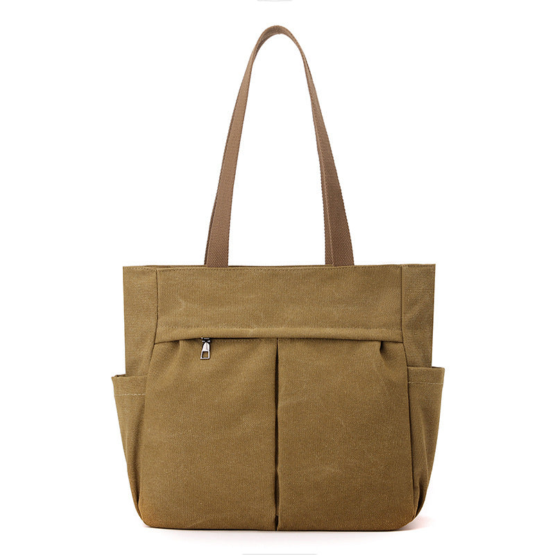 Multi-Pocket Tote Bag Bowlift