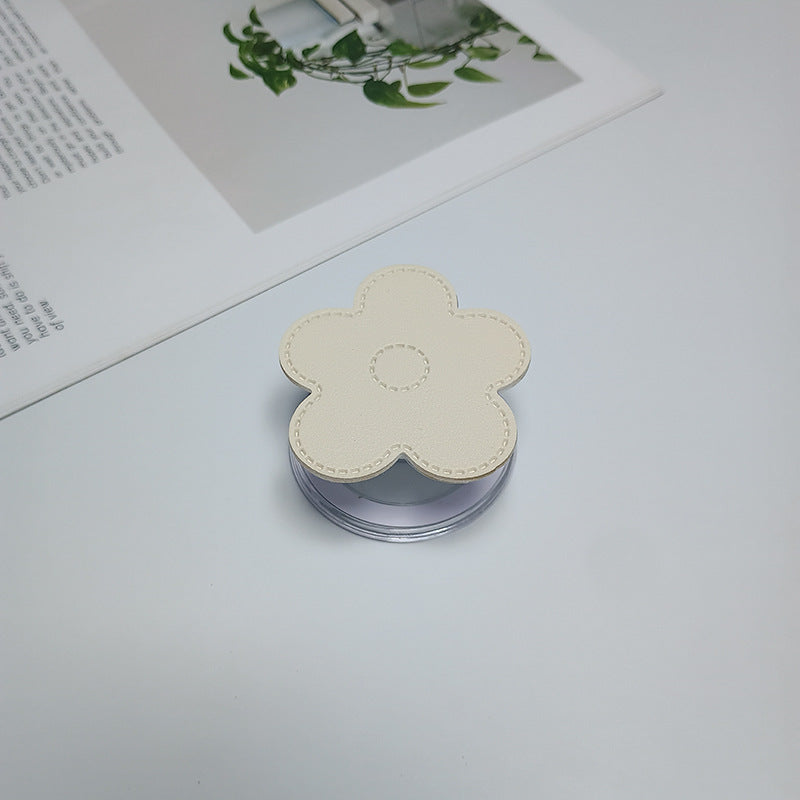 Decorative Flower Compact Mirror Bowlift