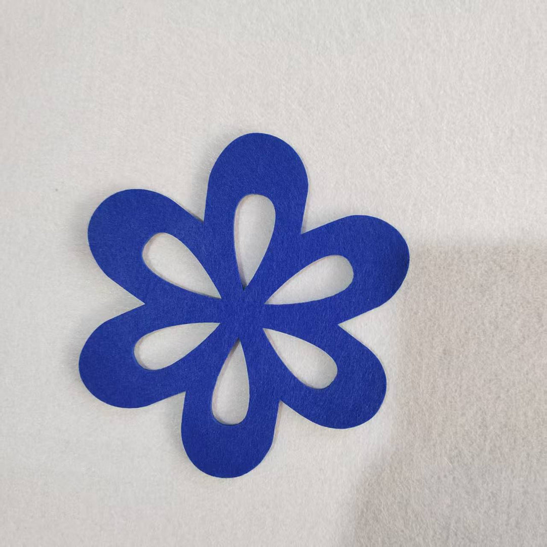 Decorative Felt Flower Shape Bowlift