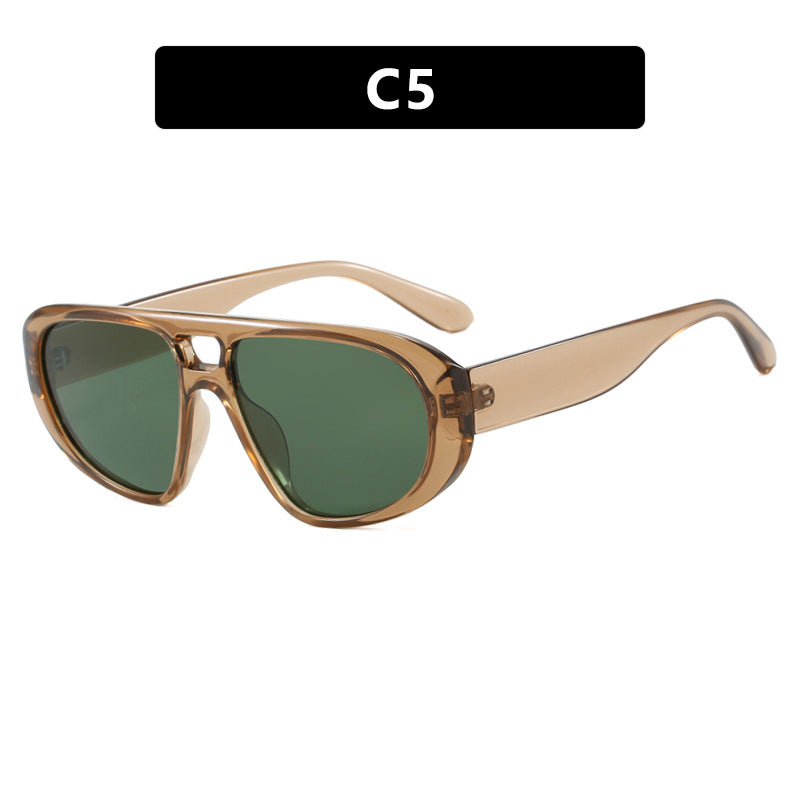 Women's sporty sunglasses with a wide durable frame and polarized lenses Bowlift