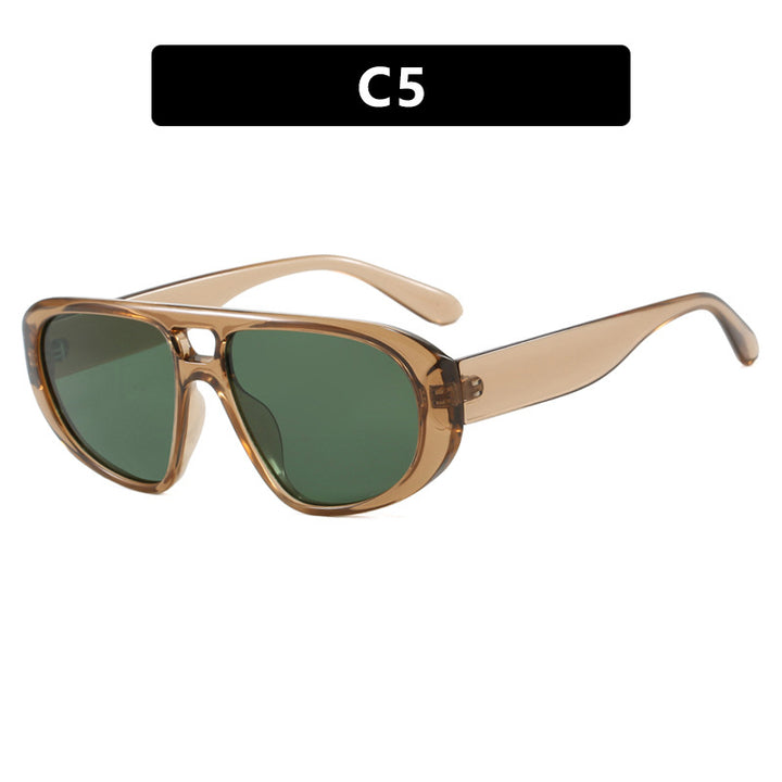 Women's sporty sunglasses with a wide durable frame and polarized lenses Bowlift
