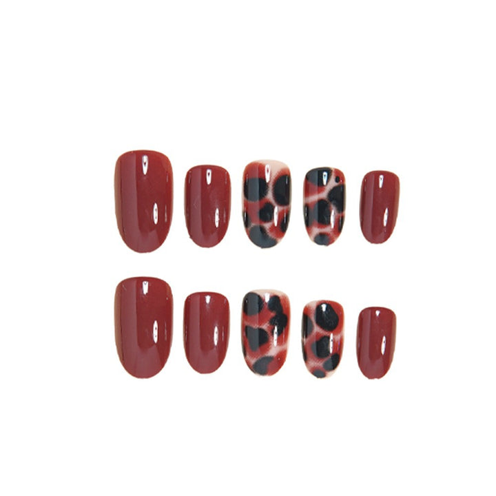 Premium Artistic Press-On Nail Design Bowlift