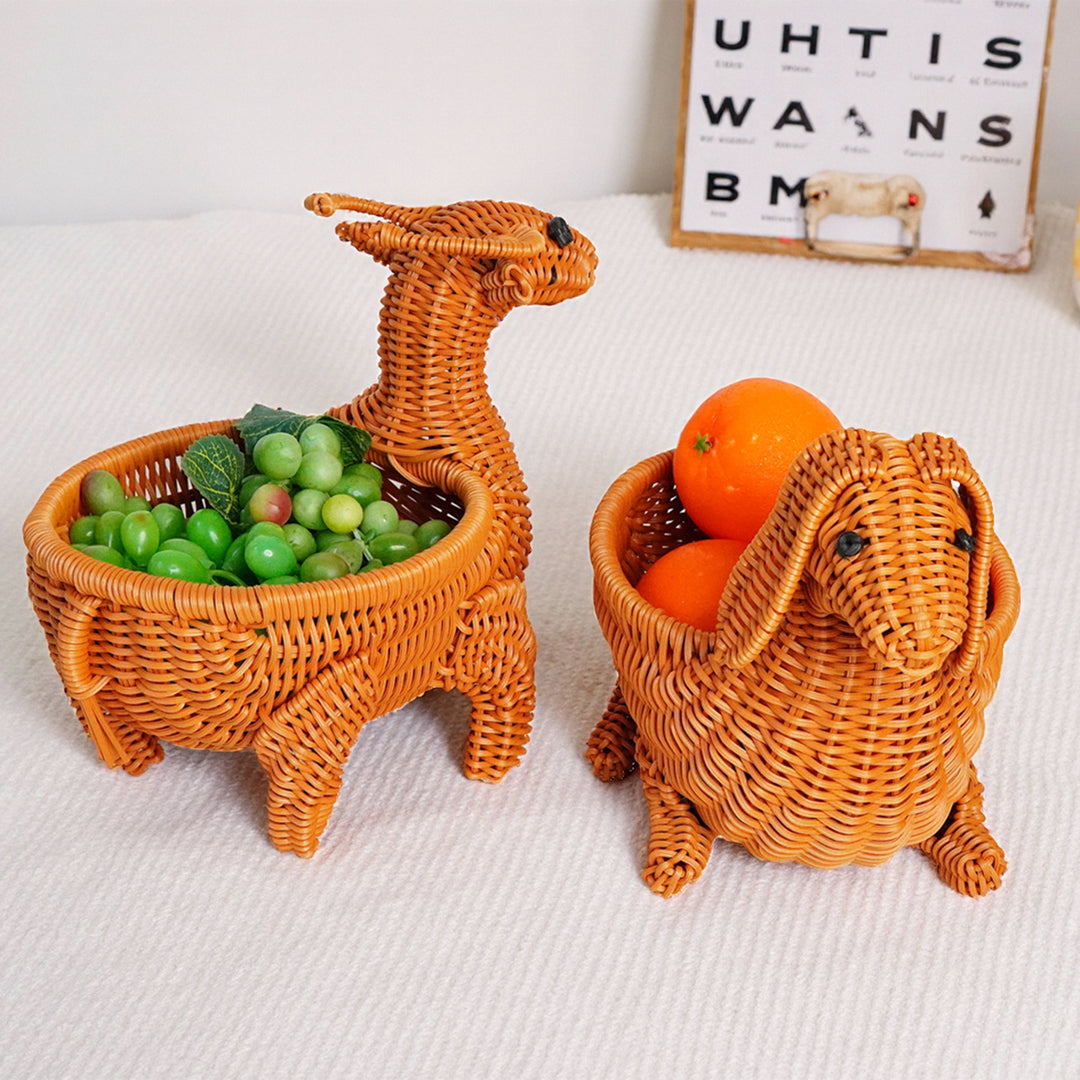 Decorative Animal-Shaped Storage Bowlift
