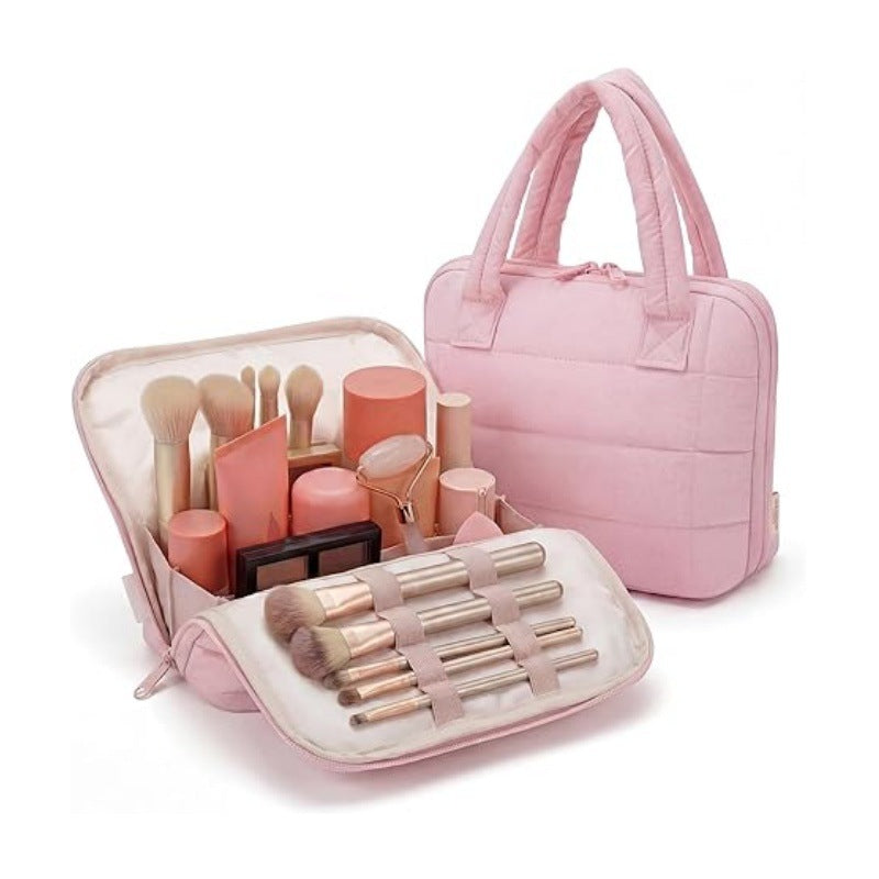 Cosmetic organizer with practical compartment system Bowlift
