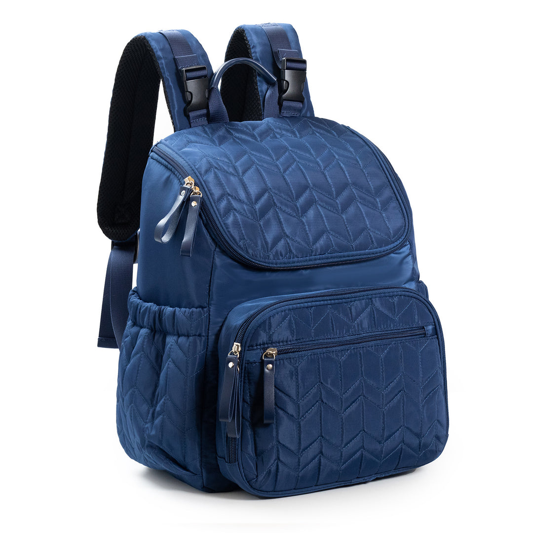 Multi-Functional Quilted Backpack Bowlift