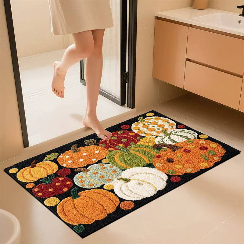 Decorative Fruit-Themed Area Rug Bowlift