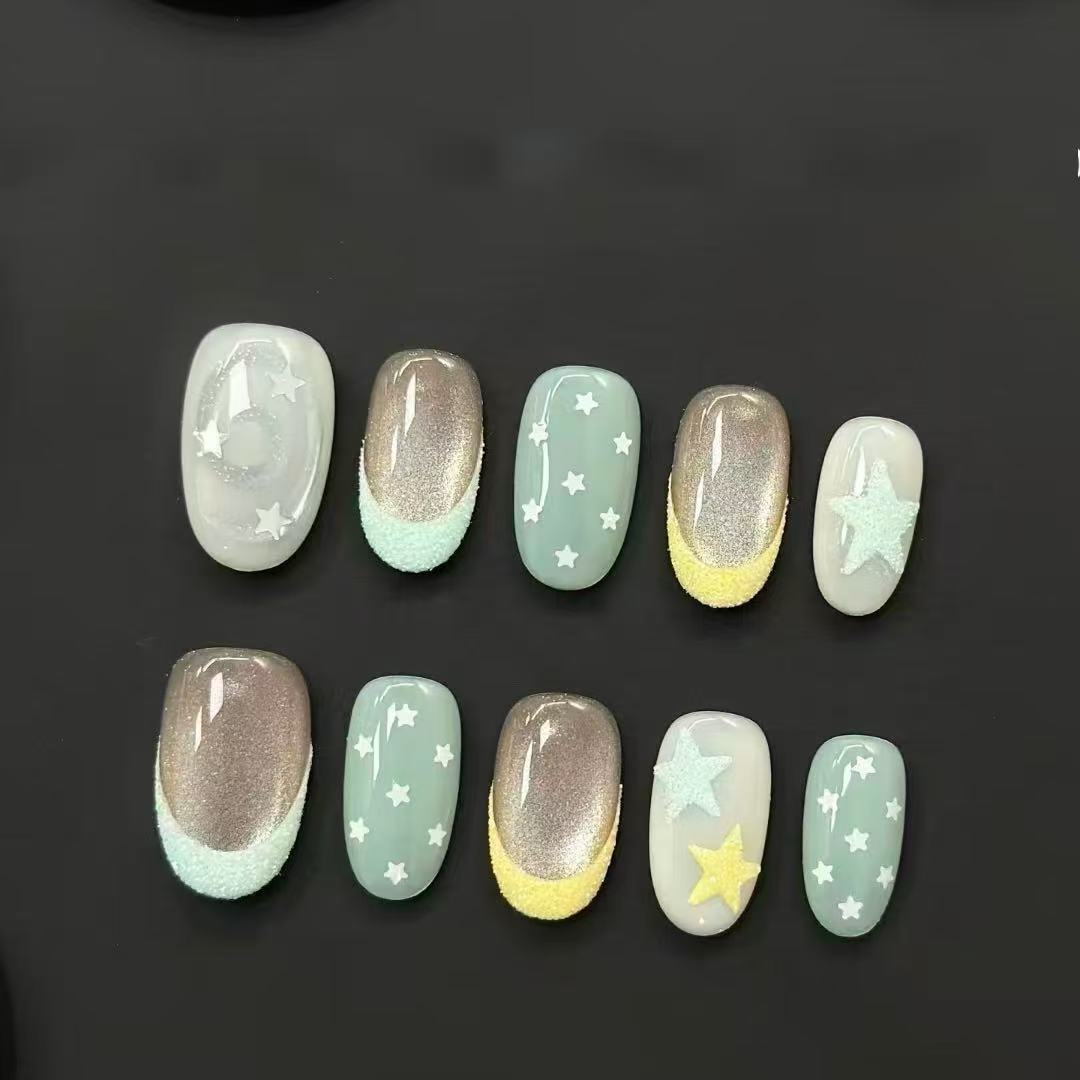Starry Cosmic Nail Art Set Bowlift