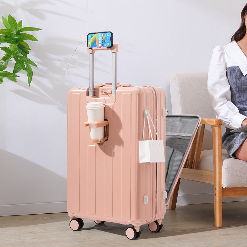 Unisex Smart Hard-Shell Travel Case Bowlift