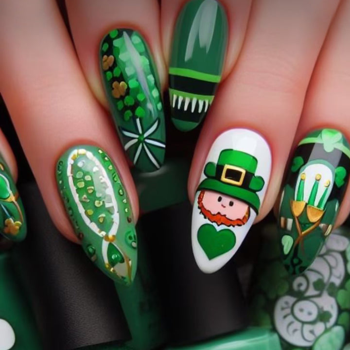 Nail Art Kit with Theme Design Bowlift