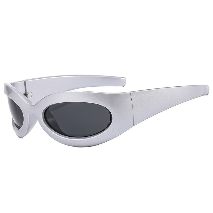 Women’s fashionable sunglasses with oval frame and modern finish Bowlift