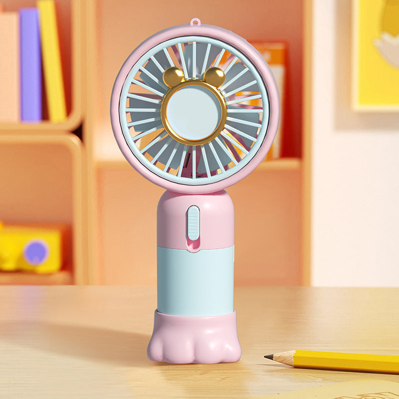 Women's Portable Handheld Fan in Animal Design Bowlift