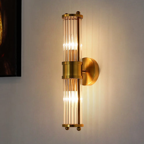 Elegant Modern Crystal Wall Sconce Lamp