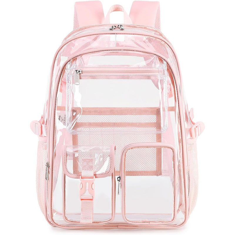 Transparent Multifunctional School Backpack Bowlift