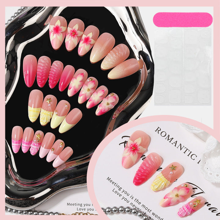 Flower-Inspired Press-On Nail Collection Bowlift
