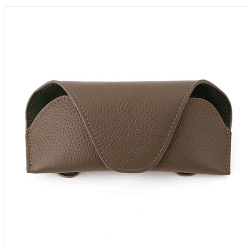 Elegant Leather Eyewear Case Bowlift