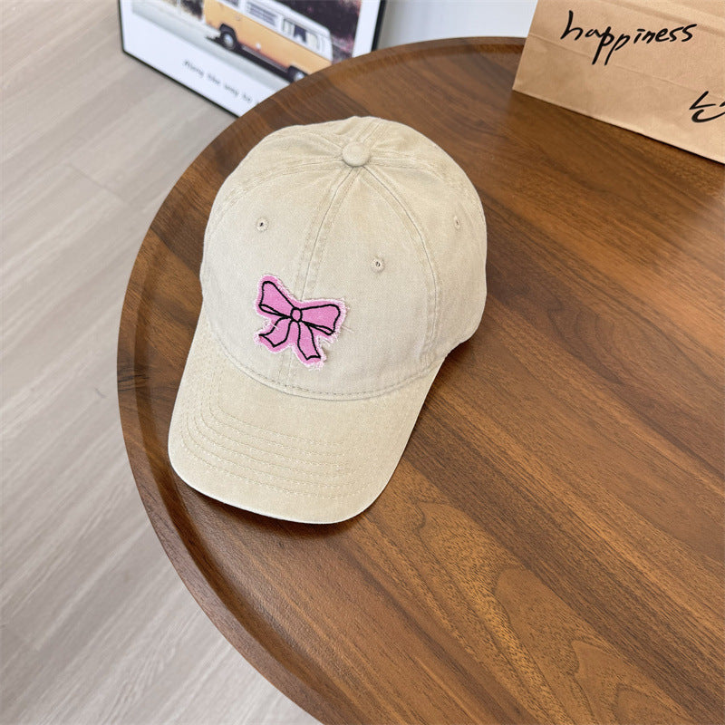Women's Vintage-Inspired Graphic Baseball Cap Bowlift