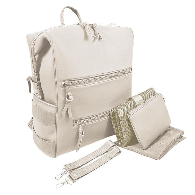 Multifunctional backpack with integrated organization pockets and removable compartment system Bowlift