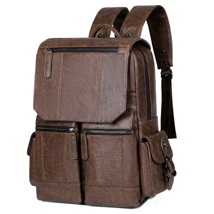 Vintage Leather Backpack Bowlift