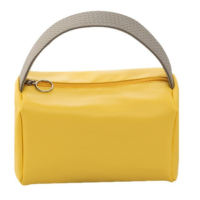 Elegant Faux Leather Cosmetic Case Bowlift