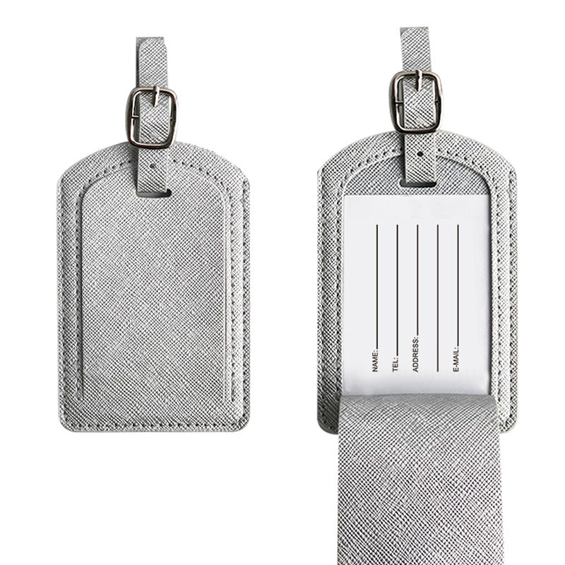 Women Luggage Tag with Sturdy Attachment Strap Bowlift