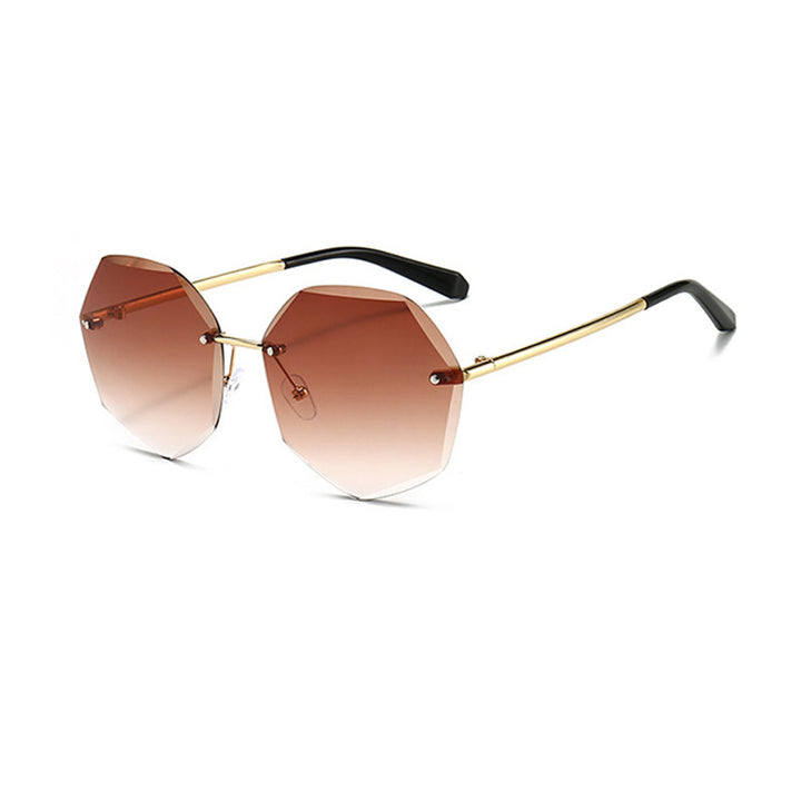 Ladies stylish octagonal sunglasses with innovative frame Bowlift