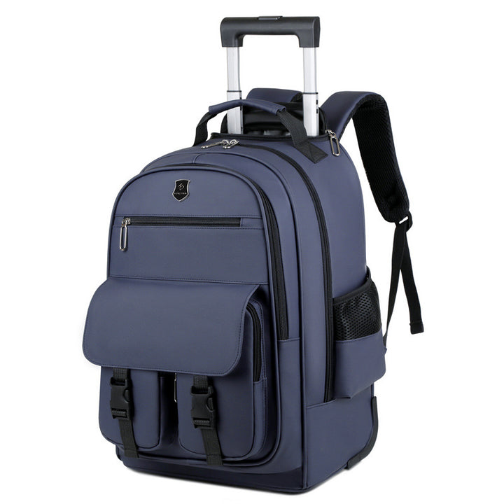 Premium Rolling Travel Backpack Bowlift