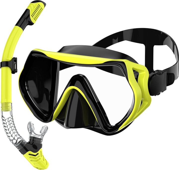 Swimming mask with visibility and comfort optimization Bowlift