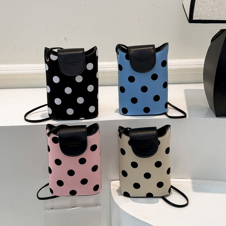 WoPlayful Polka Dot Crossbody Bag Bowlift
