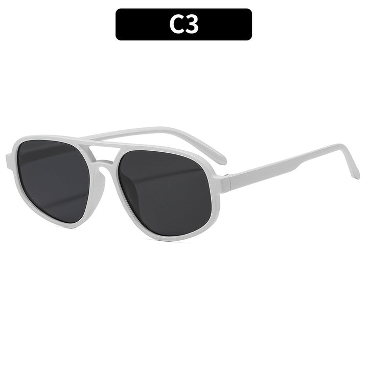 Modern Geometric Oversized Sunglasses