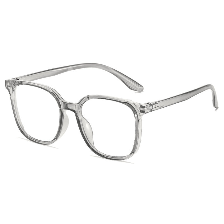 Vintage-Inspired Transparent Frame Sunglasses Bowlift