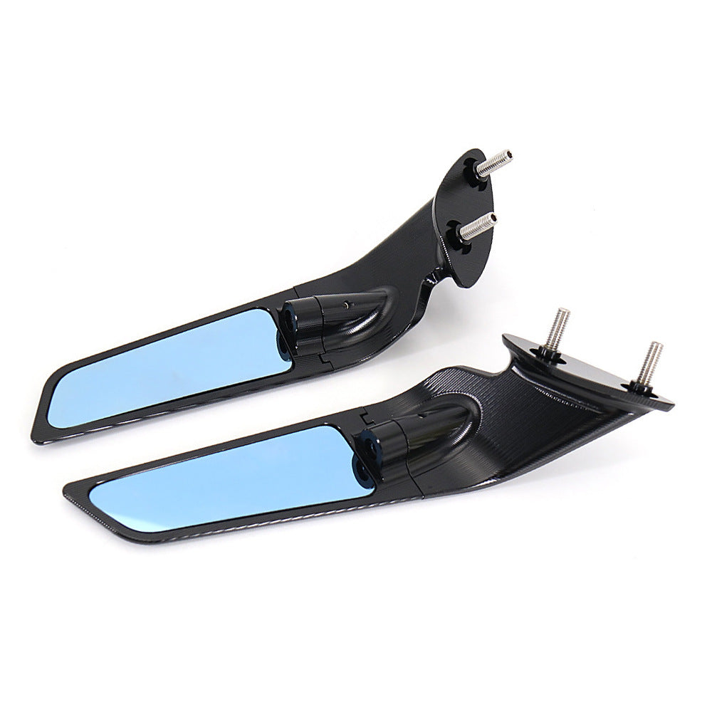 Adjustable Motorcycle Mirrors with Sleek Design Bowlift